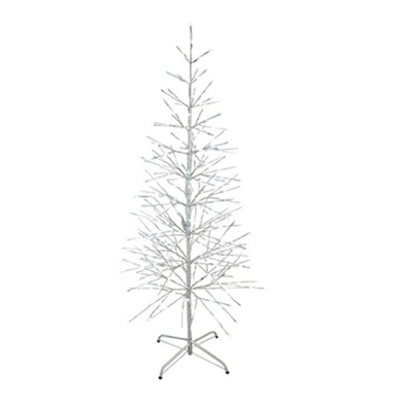 Adiciones 42 in. LED Lighted Birch Tree, Pure White AD2061623